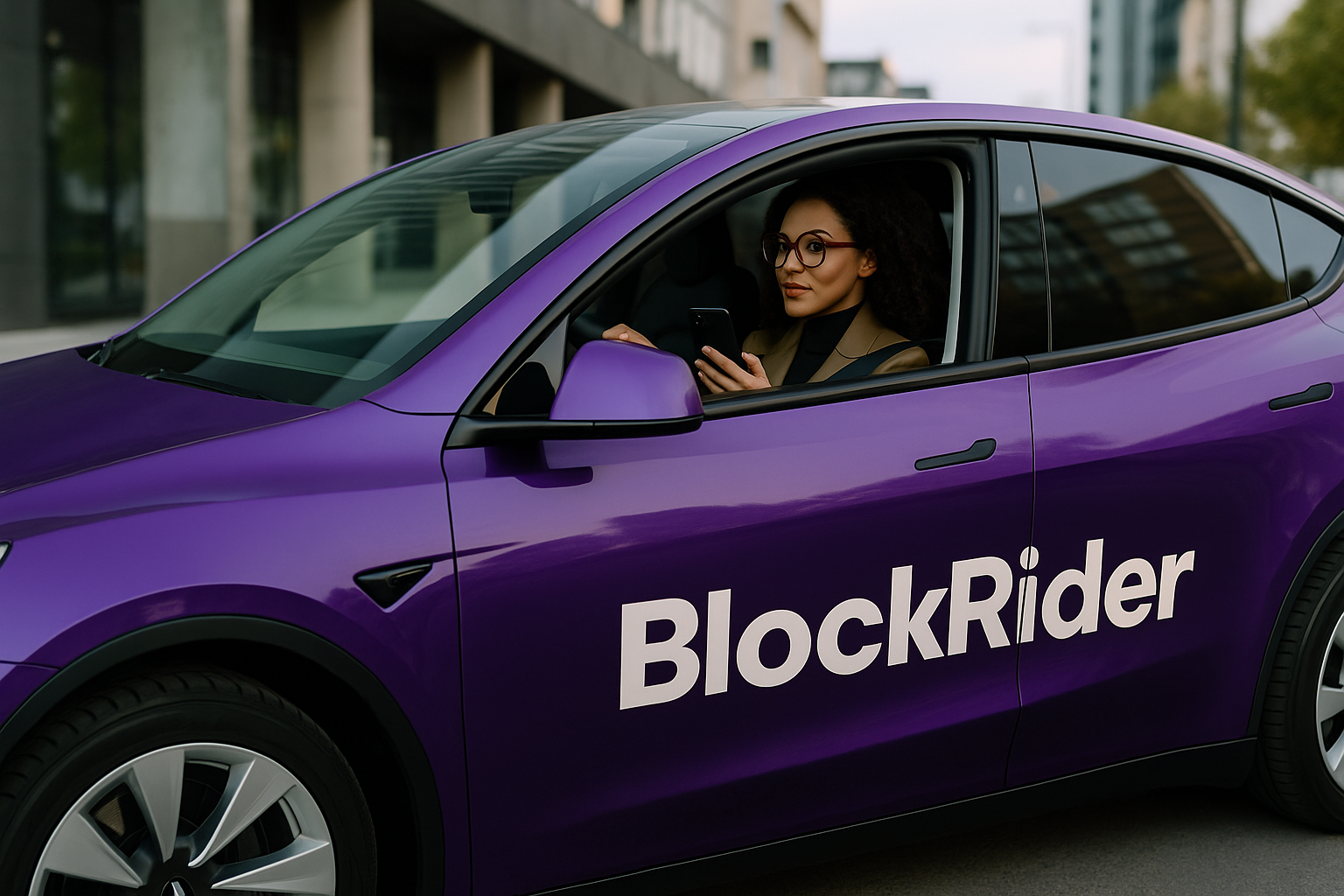 Coche tesla Blockrider